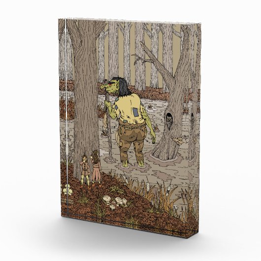 Hiding van Stinkbottom Troll Fotoblokken (Rechts)