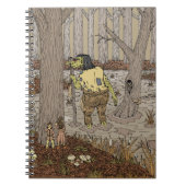 Hiding van Stinkbottom Troll Notitieboek (Voorkant)