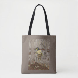 Hiding van Stinkbottom Troll Tote Bag