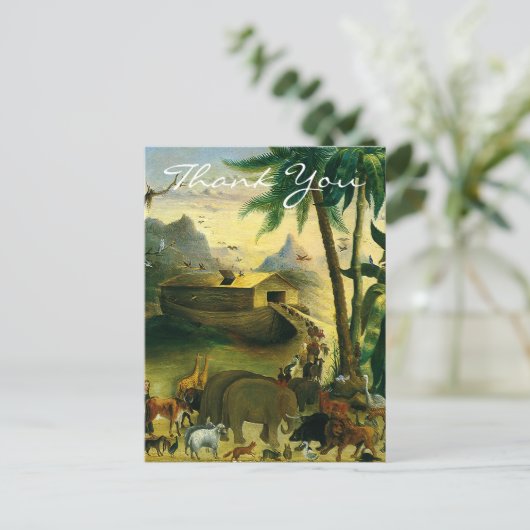 Hidleys Noah's Ark Briefkaart (Staand voorkant)