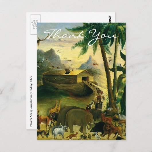 Hidleys Noah's Ark Briefkaart (Voorkant / Achterkant)