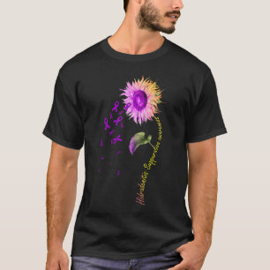 Hidradenitis suppurativa bewustzijn zonnebloem t-shirt