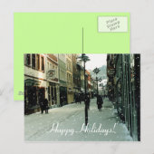 Hiedelberg, Duitsland Prettige feestdagen! Feestdagenkaart (Voorkant / Achterkant)