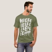 Hieeeeeee Funny LGBT Drag Queen T-shirt (Voorkant volledig)