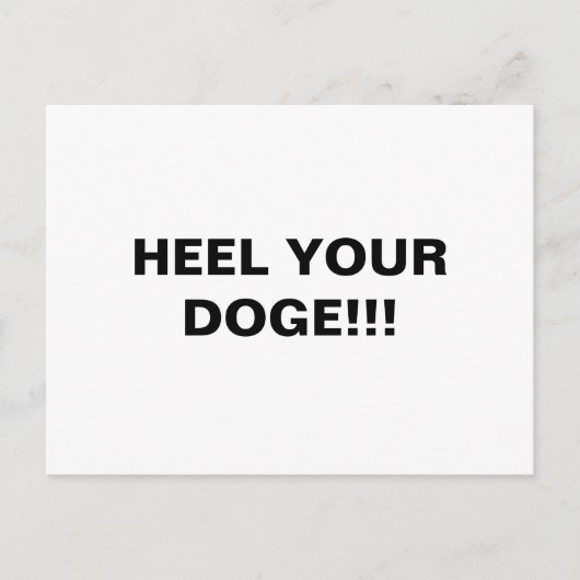 HIEL JE HOND!! BRIEFKAART (Voorkant)