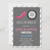 Hiel- of wiel-gender-openbaring kaart (Voorkant)