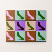 Hiel Stilettos Legpuzzel (Horizontaal)