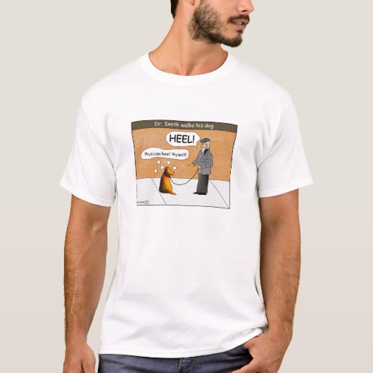 Hiel van de arts Zelf T-shirt (Voorkant)