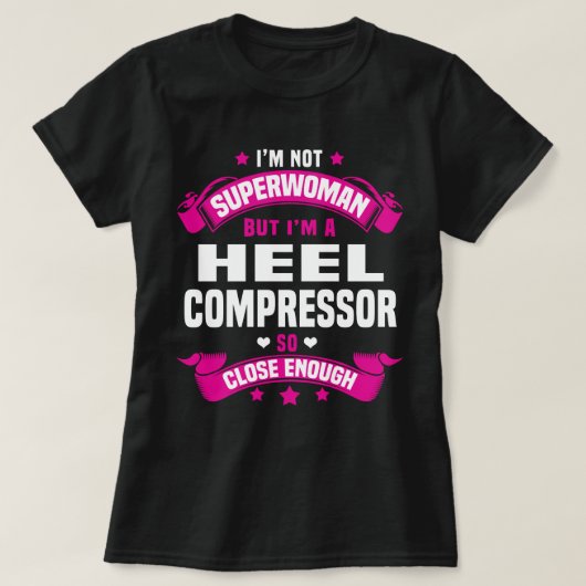 hielcompressor t-shirt (Design voorkant)