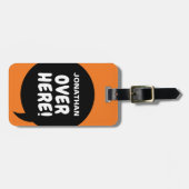 Hier! () bagagelabel (Voorkant horizontaal)