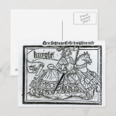 "Hier Begynneth the Knightes Tale" Briefkaart (Voorkant / Achterkant)