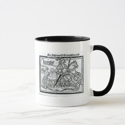 "Hier Begynneth the Knightes Tale" Mok (Rechts)