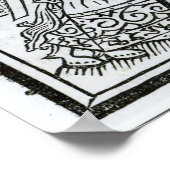 "Hier Begynneth the Knightes Tale" Poster (Hoek)