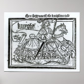"Hier Begynneth the Knightes Tale" Poster (Voorkant)