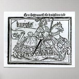 "Hier Begynneth the Knightes Tale" Poster