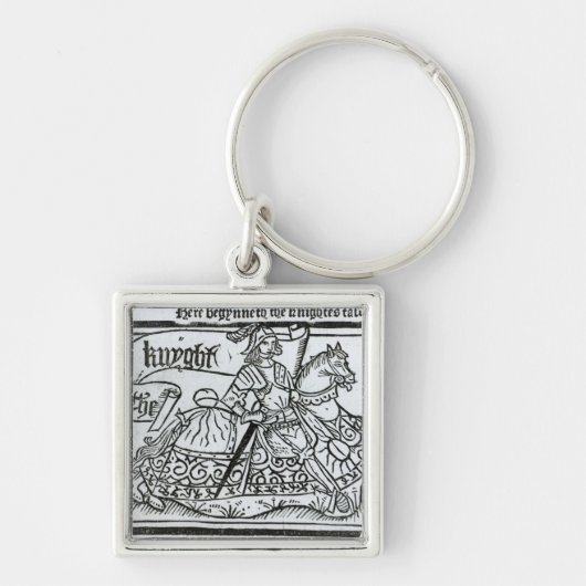 "Hier Begynneth the Knightes Tale" Sleutelhanger (Voorkant)