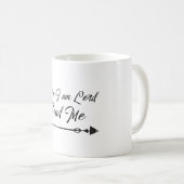 Hier ben ik Heer, stuur me citaat vers Koffiemok (Voorkant rechts)