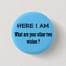 HIER BEN IK RONDE BUTTON 3,2 CM