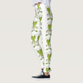 Hier ben ik schattige kikker Thunder_Cove Leggings (Links)