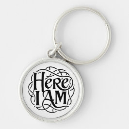 Hier ben ik sleutelhanger