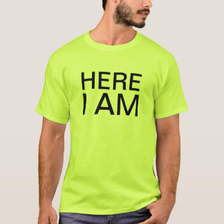 hier ben ik t-shirt