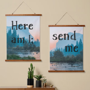 Hier ben ik - Tapestry Duo Hangend Wandkleed