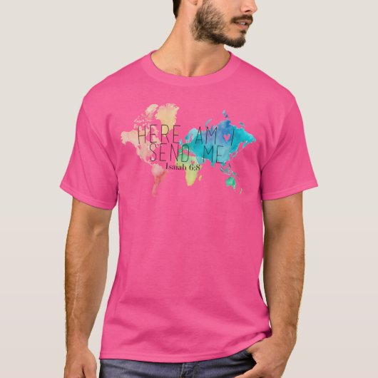 Hier ben ik Vader T-shirt (Voorkant)