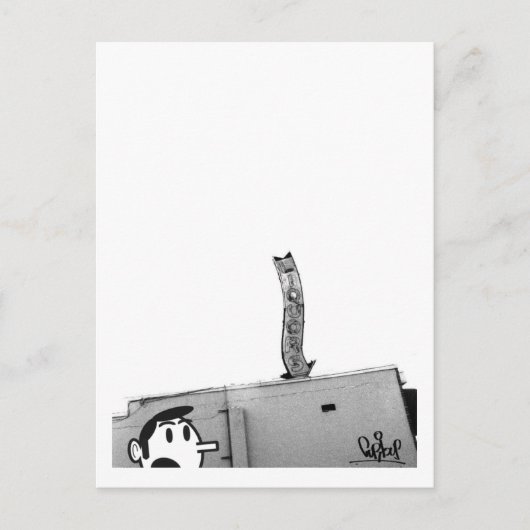 Hier beneden briefkaart (Voorkant)