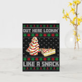 Hier Buiten Lijkend Op Een Snack Debbie Cakes Kers Kaart (Gele Bloem)