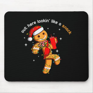 Hier Buiten Lijkend Op Een Snack Grappig Kerst Lic Muismat