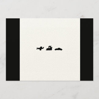 Hier, daar, en overal Vrijgezellenfeest Kaart