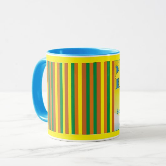 Hier door creatie (eng) Coffee Mok (Voorkant links)