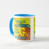 Hier door Creatie (EngESP) Koffie Mok (Voorkant links)