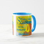 Hier door Creatie (EngESP) Koffie Mok (Voorkant rechts)