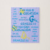 Hier door maken© - Esp & Eng Legpuzzel (Verticaal)