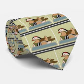 Hier Ducky Ducky Stropdas (Opgerold)