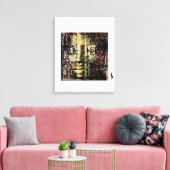 Hier Eerder Geweest Canvas Afdruk (Insitu (Woonkamer))