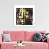 Hier Eerder Geweest Canvas Afdruk (Insitu (Woonkamer))