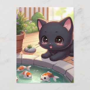 Hier Fishy! Briefkaart