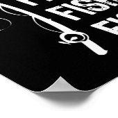 Hier Fishy Fishy T Shirt Funny Vist Shirten Poster (Hoek)