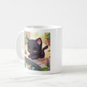 Hier Fishy! Koffiemok (Voorkant links)