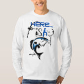 Hier Fishy T-shirt (Voorkant)