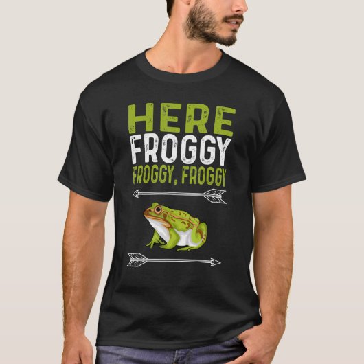 HIER FROGGY FROGGY FROGGY Kikker vangen 1 T-shirt (Voorkant)