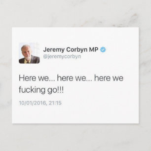 Hier gaan we briefkaart