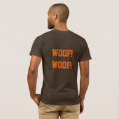 HIER GAAN WE HIER BROWNIEUWEN...WOOF! WOOF! T-SHIRT (Achterkant volledig)