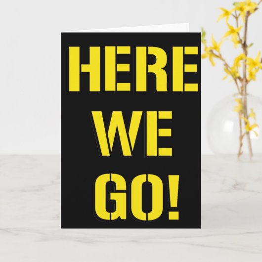 Hier gaan we kaart (Gele Bloem)