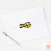 Hier gaan we ronde sticker (Envelop)