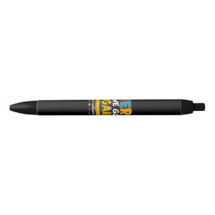 Hier gaan we weer Ik bedoel welkom terug naar scho Zwarte Inkt Pen