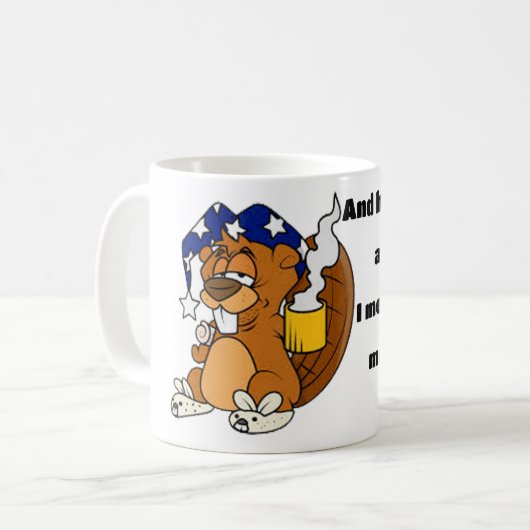 Hier gaan we weer mok (Voorkant links)