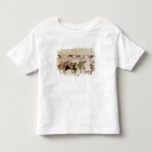 Hier gaat Duke William met Harold naar zijn Kinder Shirts